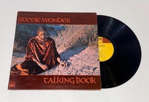 Stevie Wonder Talking Book Vinyl LP 1972 Tamla Braille Gatefold Funk Soul - Picture 1 of 6
