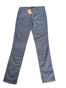 Paul Smith Jeans Men’s 28R Dark Grey Dogtooth Cotton Blend Trousers BNWT - Picture 1 of 6