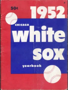 1952 Chicago WHITE SOX Yearbook - Picture 1 of 1