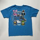 Fortnite Epic Games Squad Up Bus Crew Gamer T Shirt Youth Xl Blue