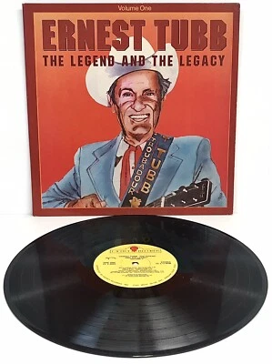 ERNEST TUBB - THE LEGEND AND THE LEGACY Volume One 1979 Cachet Records CL3-3001 - Image 1 of 2
