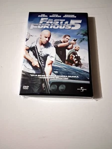 DVD "FAST & FURIOUS 5" VIN DIESEL PAUL WAKJER DWAYBE JOHNSON JUSTIN LIN - Imagen 1 de 2