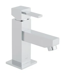 VADO TE MINI SINGLE LEVER SQUARE MONO BASIN MIXER CHROME TE-100M/SB-C/P £170rrp - Picture 1 of 2