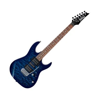 Ibanez GIO Series GRX70QA - Transparent Blue Burst Guitar - Image 1 of 3