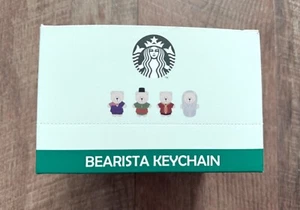 Starbucks Singapore Exclusive Bearista Keychain Box Set Of 4 ๐งธ๐ฆ๐ธ๐ฌ - Picture 1 of 4