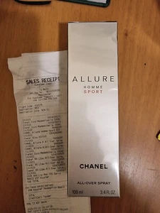 CHANEL ALLURE HOMME SPORT ALL OVER SPRAY 100ml ALL-OVER SPRAY - Picture 1 of 4