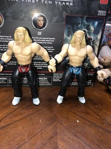VINTAGE WWE 1998 SHAWN MICHAELS Jakks Pacific Lot Of 2 Wrestling Figure - Picture 1 of 7