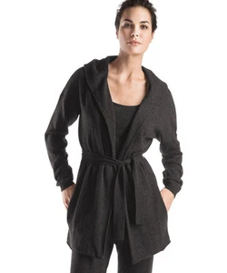 Hanro Cardigan Crosby-Merino Viskose Polyamid Cashm- Farbe black olive- Gr XS- L - Bild 1 von 2