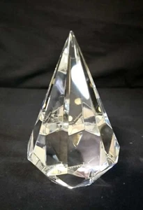 Orrefors Jan Johansson Crystal Diamond Paperweight, Sculpture, Figurine #30/99 - Picture 1 of 9