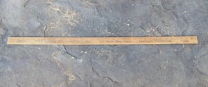 Vintage 1968 S&S Chevrolet Oldsmobile DEALER Advertising YARDSTICK Lewistown PA - Picture 1 of 10