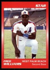 1990 Star West Palm Beach Expos Fred Williams West Palm Beach Expos #27