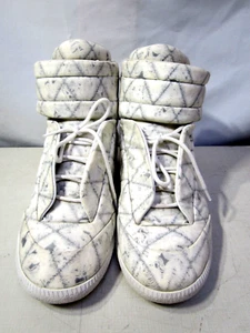 Maison Margiela - Future High Top Marmor Leder Turnschuhe US 8,5 EU 40 Schuhe - Bild 1 von 9