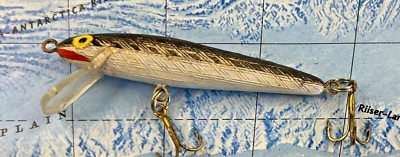 Mister Twister Sportfisher Minnow Silver Jerkbait 2.5" 2 anzuelos agudos pesca Lu Foto 1 de 4