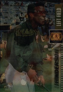 1995 (ATHLETICS) Sportflix #4 Rickey Henderson