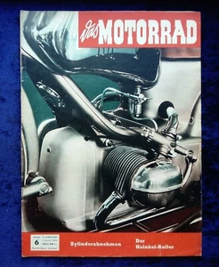 Das Motorrad 6/1954, Heinkel Tourist, IFMA Schlaglichter, die Zukunft der TT  - Bild 1 von 4