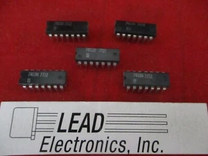 QTY10 SIGNETIC 7403N 14PIN DIP QUAD 2-INPUT NAND GATE SN7403N DM7403N - Picture 1 of 1