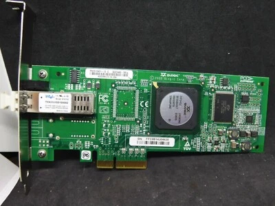 QLogic QLE2460-E 4Gb/s PCI-e Fibre Channel HBA Card PX2510401-56 TXN31015D100002 - Image 1 of 4