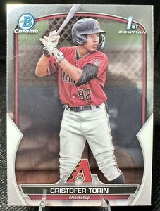 2023 Bowman Chrome - Cristofer Torin 1st Prospect - Diamondbacks #BCP-204