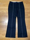Anthropologie The Essential Crop Flare Pants Size S