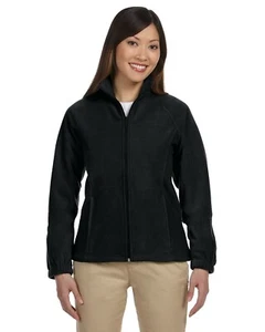 Harriton M990W Ladies Full-Zip Long Sleeve Fleece Outerwear - Picture 1 of 12