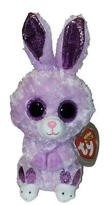 Ty Beanie Boos - FUZZY the Bunny Rabbit (6 Inch) NEW MWMTs Stuffed Animal Toy - Image 1 of 4