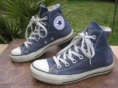 Sneakers originali Converse Chucks HI numero 37 blu!!!
