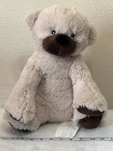 Silver One 2020 13inch Beige Soft Bear Plush Stuffed Teddy Bear Toy - Picture 1 of 5