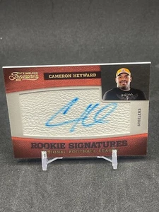 2011 Timeless Treasure Rookie Signature Caneron Heyward #25/25 Auto Bookend - Picture 1 of 2