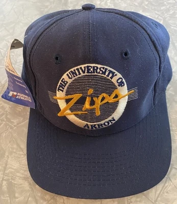 Russell Athletic University of Akron (UA) Zips Snapback Baseball Hat NWT - Image 1 of 4