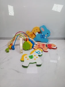 Vintage 1982 Fisher Price Mobile Replacement - Animals & Carousel Only - No Box - Picture 1 of 7