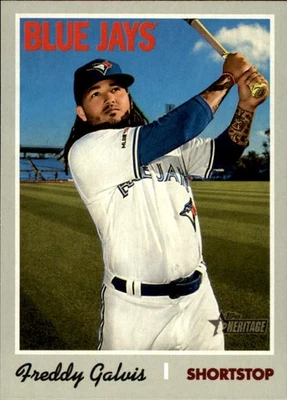 2019 Topps Heritage High Number - Freddy Galvis #575 - Image 1 of 2