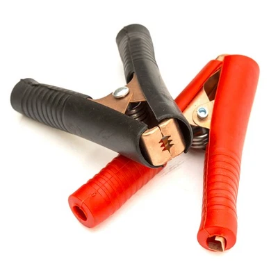 PETROLSCOOTER 100A 90mm Crocodile Clip Clamp Battery Electrical Wire Cable Insulated Connector