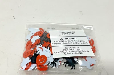 Halloween Surprise Cauldron Filler Sequins Table Scatter Snowglobe Vase Fill - Image 1 of 3