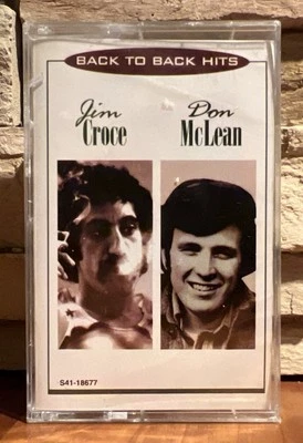 Back to Back Hits by Croce, Jim / Mclean, Don (Cassette, 1995) NEW SEALED Foto 1 de 3