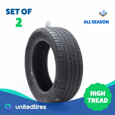 Комплект (2) б/у 225/55R17 Cooper CS5 Ultra Touring 97 В - 8,5/32 - Изображение 1 из 4