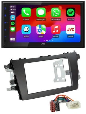 JVC Bluetooth USB MP3 2DIN DAB Autoradio für Suzuki Celerio LF ab 2014 - Bild 1 von 4