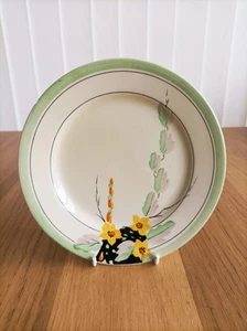 Art Deco Clarice Cliff/Wilkinson "Miami (Yellow)" Tea/Side Plate - Picture 1 of 5