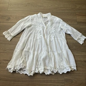 muche et muchette dress Cover Up White , OS - Picture 1 of 9