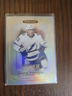 2019-20 Upper Deck Stature #132 Carter Verhaeghe RC /399 - Image 1 of 2