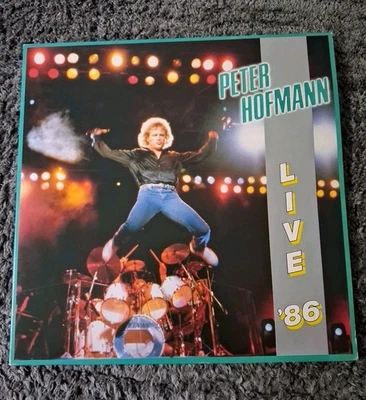 PETER HOFMANN Live `86 -- 2x 12" LP Vinyl VG+ GATEFOLD CBS 450054 1 Top Zustand  - Bild 1 von 4