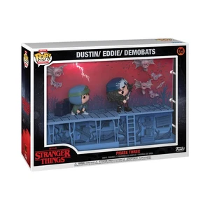 Funko POP! Moments Deluxe: Stranger Things - Dustin, Eddie and the Demobats - Ph - Picture 1 of 7