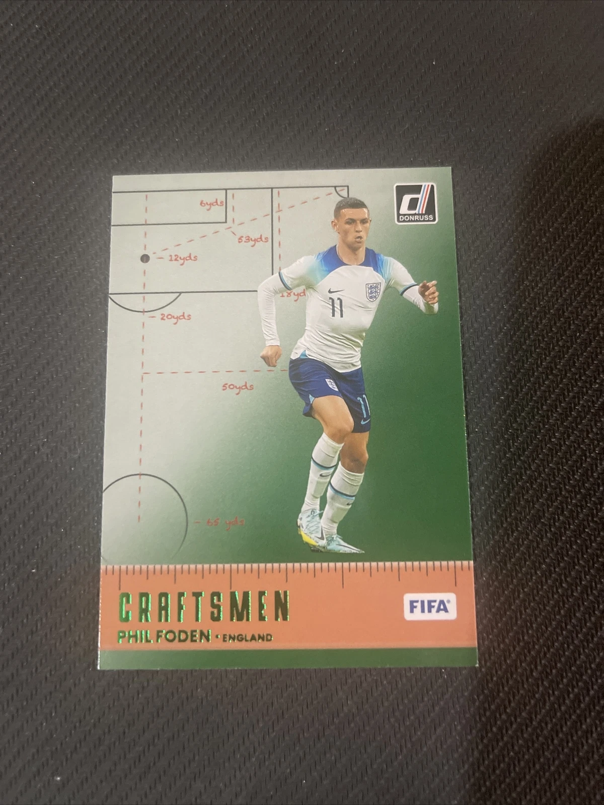 Phil Foden 2022-23 Donruss FIFA Craftsmen Green #7 England
