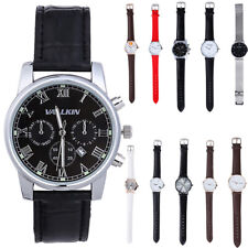 5x Armbanduhr Herren Damen Fashion Minimalist Student Quarz Luxus Business Uhren