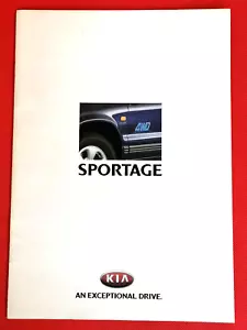 Folleto de ventas Kia Sportage 1995 - 2,0 SLX GLX SE - Excelente estado - Imagen 1 de 10