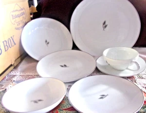 Fukagawa Arita  Hand-Painted China- Japan # 928 -7 Pc PLACE SETTING - Picture 1 of 12