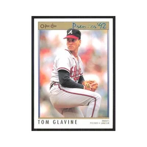 1992 O-Pee-Chee Premier Tom Glavine Braves #49 - Picture 1 of 3