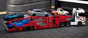 1/64 Hot Wheels RLC Elite 64 Scania 770 S Auto Transport Car Carrier - Picture 1 of 14