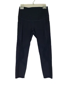 Fanka Body Sculpt Resistance 7/8 Leggings Womens Size Large Navy Blue Athleisure - Bild 1 von 15