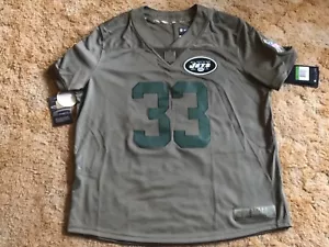 NY Jets Jamal Adams maglia donna Salute to Service verde NFL XL NUOVA CON ETICHETTE 882755-237 - Foto 1 di 8