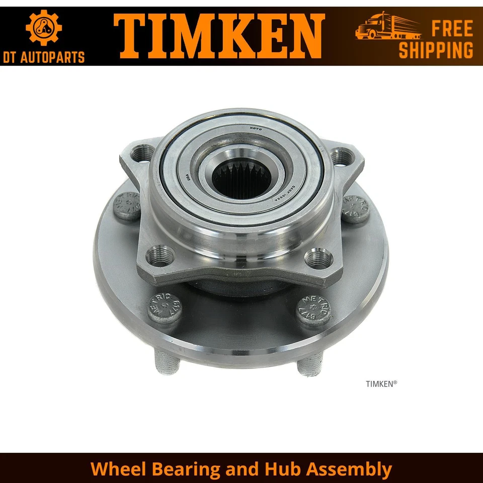 Conjunto de cojinete de rueda y buje delantero Timken para Mitsubishi Eclipse 1995-2005 Foto 1 de 4